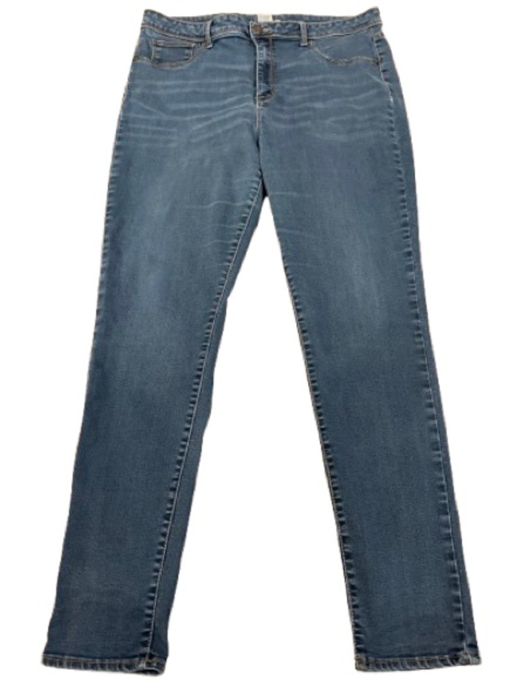 Time and Tru Women’s High Rise Blue Skinny Jegging Size 18